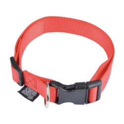 Collier nylon - Rouge