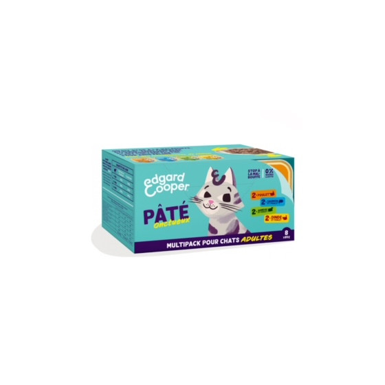 Multipack pâté chat x8