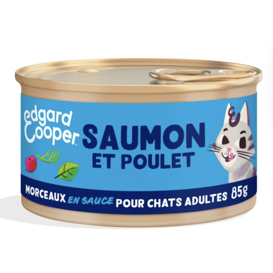 Morceaux en sauce saumon &...