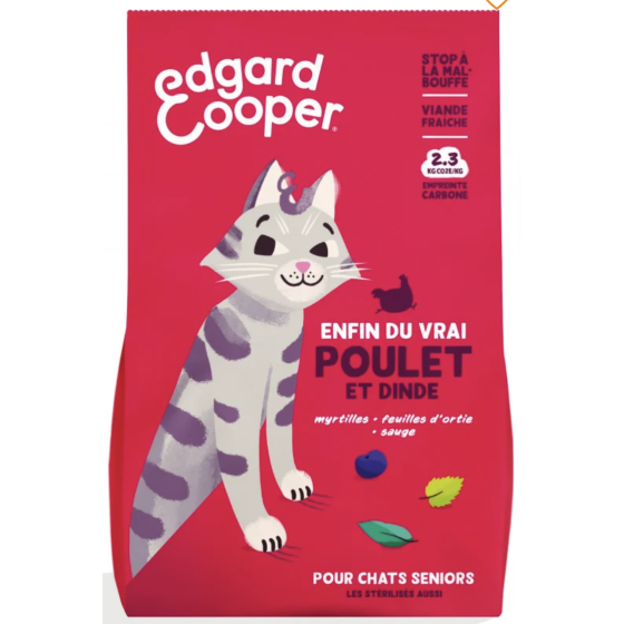 Chat sénior poulet dinde 2Kg