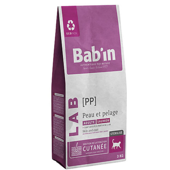 Bab'in Lab chat peau & pelage