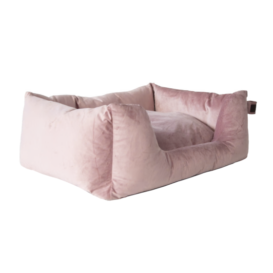 Lit pour chien velvet old rose