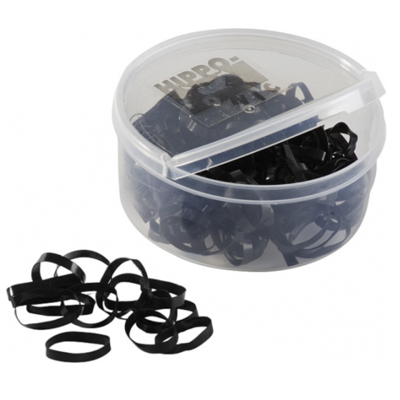 Elastiques silicone noir...