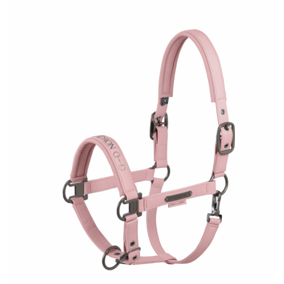 Licol faux leather platinium