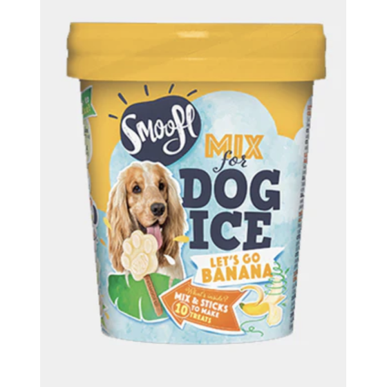 Glaces pour chien - Banane-...