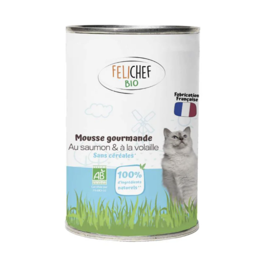 Mousse sans céréales au...