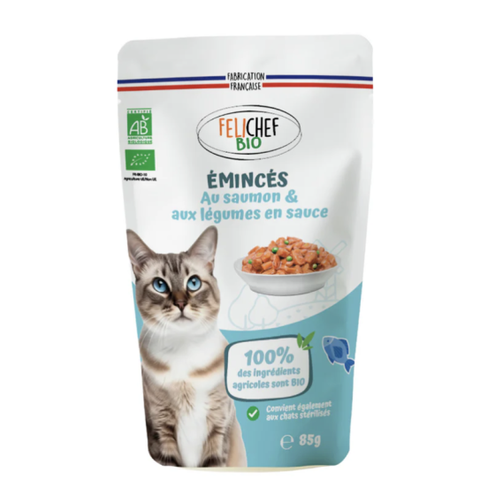 Émincés BIO Saumon et Légumes