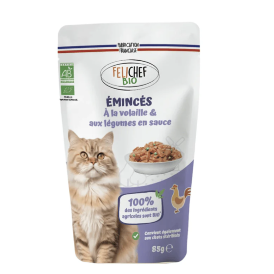 Émincés BIO Volaille et...