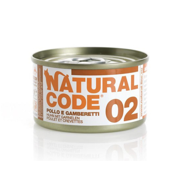 Paté - Poulet crevette 02 - Natural Code