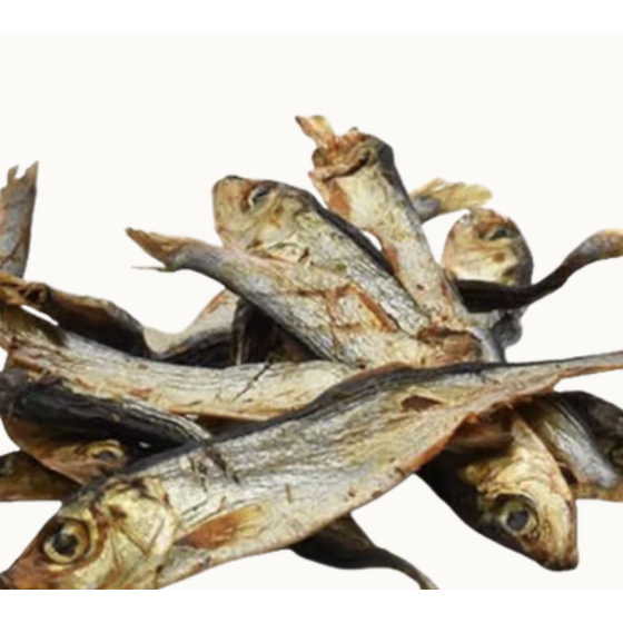Petits poissons séchés
