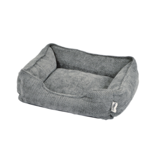 Panier rectangle velours 55cm