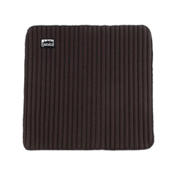 Cotons climatex 32x45cm darkbrown x2