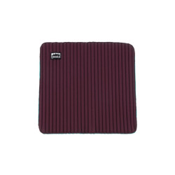 Cotons climatex 32x45cm bordeaux x2