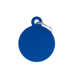 Médaille ronde XL - Bleu